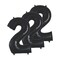 Celebrate Special Moments with a Striking 34" Black Mylar Two Number Balloon